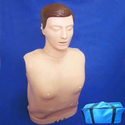 Entrenamiento en RCP con busto electrónico Maniquí Demonstración de atención al paciente con PVC avanzado
