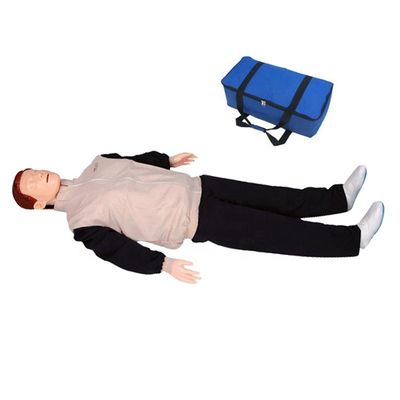 Tamaño de la vida humana Electrónica de entrenamiento de RCP de cuerpo completo maniquí con monitor de promoción de voz