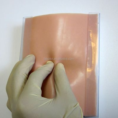 Herramienta de formación médica Modulo de sutura cutánea simulada para incisiones musculares quirúrgicas