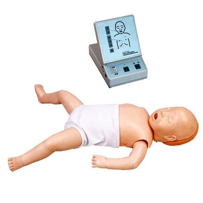 Entrenamiento de primeros auxilios para bebés muñeco maniquí electrónico para pacientes demostración de cuidado