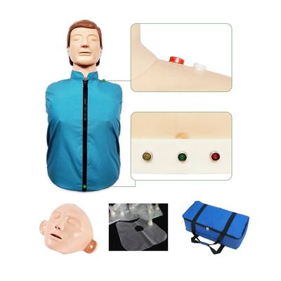 Maniquí de primeros auxilios electrónicos para adultos CPR entrenamiento maniquí en la formación de ciencias médicas