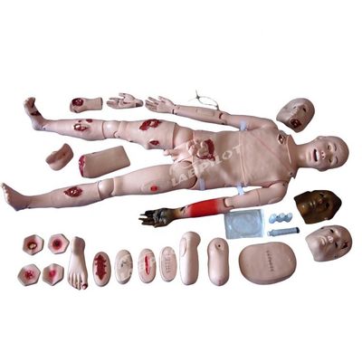 Maniquí de entrenamiento para el cuidado de heridas para clínicas maniquí de enfermería profesional