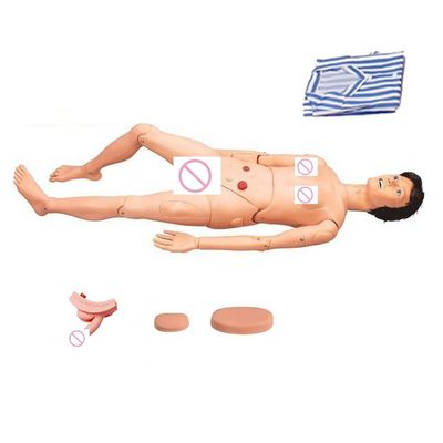 Modelo de entrenamiento de intubación para maniquí de enfermería de pacientes de combinación multifuncional