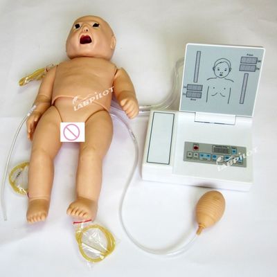 Maniquí de PVC avanzado para RCP pediátrico y simulación de enfermería infantil de funcionamiento completo