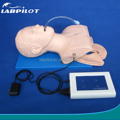 Modelo electrónico de intubación traqueal para adultos con alarma de presión dental
