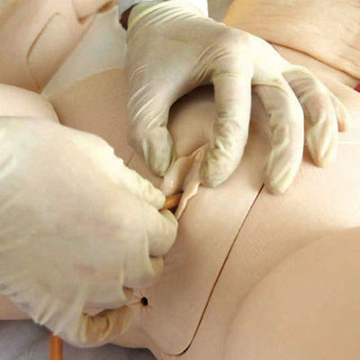 Hombres de edad avanzada Enfermería maniquí para las facultades de medicina cateterismo Función de capacitación también