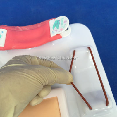 Kit de práctica integral de corte y sutura para capacitación en habilidades quirúrgicas múltiples