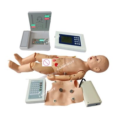 Maniquí integral de atención de maternidad y pediatría para el entrenamiento avanzado de ECG de RCP en PVC