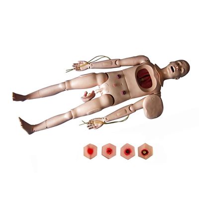 Formación de enfermería masculina y femenina maniquí para pacientes flexibles