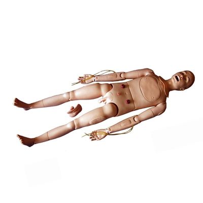 Formación de enfermería masculina y femenina maniquí para pacientes flexibles