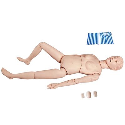 Ciencias Médicas Tipo básico Femenino Simulador de entrenamiento de maniquí de enfermería con PVC avanzado