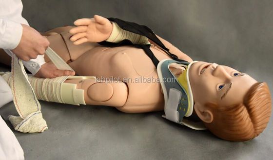 Enseñanza médica maniquí para la formación de fijación externa en primeros auxilios de fractura de extremidad