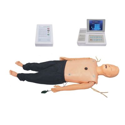 Maniquí de capacitación multifuncional para ciencias médicas RCP AED y práctica de intubación