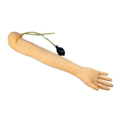 Simulador de enseñanza médica de tamaño humano brazo para extracción de sangre e infusión práctica