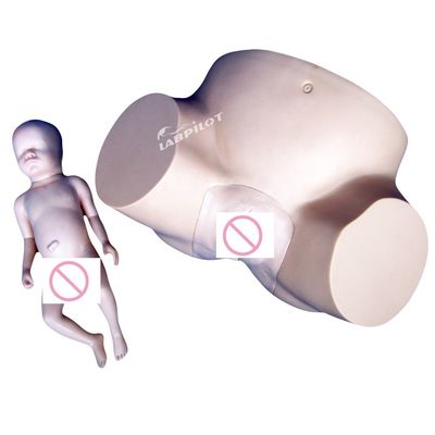 Simulador de parto de vacío con muñeco suave y tamaño humano