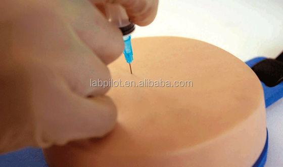Pad de inyección de insulina de maniquí portátil para la autoinyección segura del medicamento de insulina