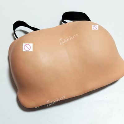 Entrenamiento de autoexamen de mama maniquí modelo de piel realista para el cuidado ginecológico