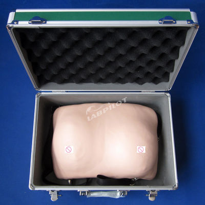Entrenamiento de autoexamen de mama maniquí modelo de piel realista para el cuidado ginecológico