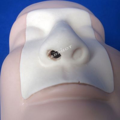 Cauterización de la hemostasis nasal y entrenamiento de embalaje maniquí para función modelo médico