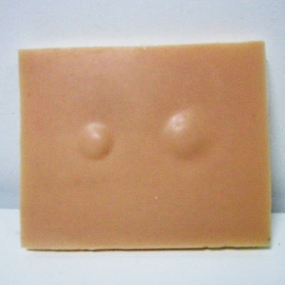 Pad de extirpación de la piel de lipoma blando Clínica Enfermería Habilidades de entrenamiento Simulador de práctica