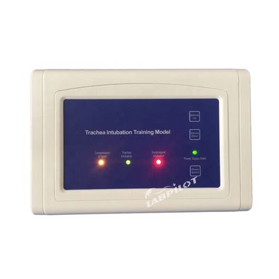 Enseñanza de habilidades de emergencia Intubation Training Simulator con monitor electrónico