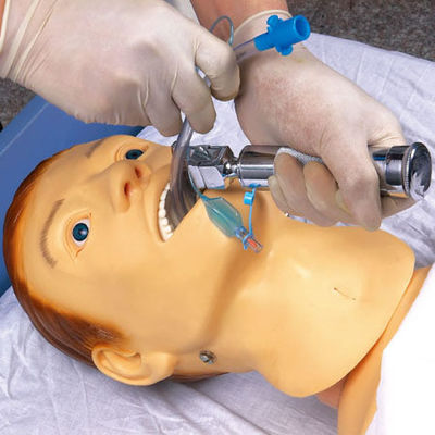 Simuladores de enseñanza médica Formación de enfermería maniquí para alimentación y intubación por tubo NG