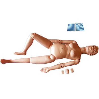 Ciencias médicas maniquí de enfermería multifuncional para la formación de cuidado personal flexible