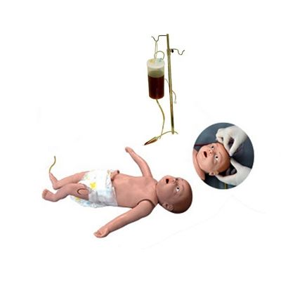 Función del tubo de alimentación nasal 2 Enfermería infantil Enseñanza de muñecas de entrenamiento de maniquí de venenicultura
