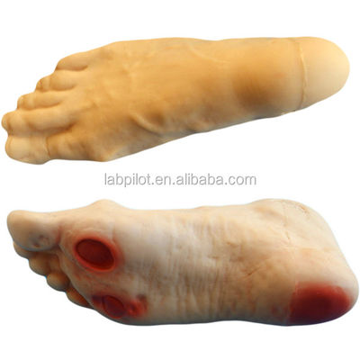 Modelo de simulador de enfermería de pies diabéticos con habilidades de enema enseñando maniquí