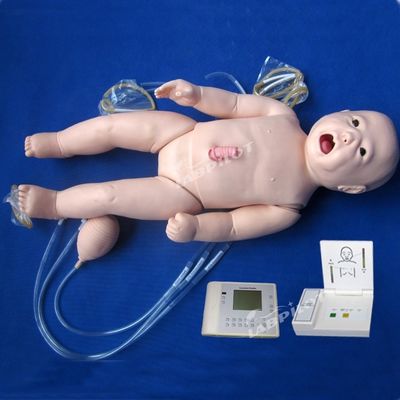 Maniquí de la función de auscultación de la RCP para el cuidado de la maternidad y la pediatría multifuncional