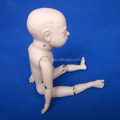 Muñeco de bebé recién nacido Flexible El maniquí de enseñanza final para la formación en ciencias médicas