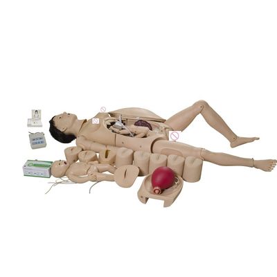 Maniquí de entrenamiento del parto para simulaciones realistas de emergencia materna y neonatal
