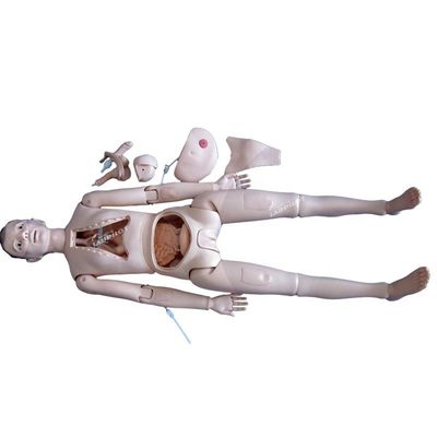Mannequin de formación clínica integral de tamaño humano para profesionales de la salud
