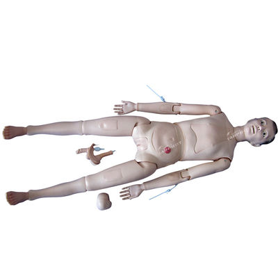 Mannequin de formación clínica integral de tamaño humano para profesionales de la salud