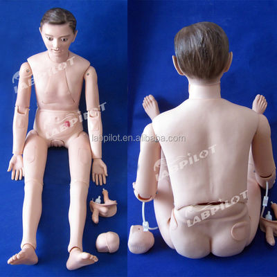 Mannequin de formación clínica integral de tamaño humano para profesionales de la salud