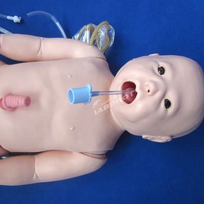 Muñeca de bebé de lactancia viva para la práctica de la enfermería neonatal en el maniquí de tamaño de vida humana