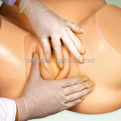 Simulador de embarazo y parto de maniquí de PVC avanzado para entrenamiento de extracción de vacío