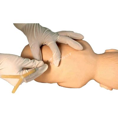 Muñeco de entrenamiento de punción lumbar infantil para maniquí pediátrico en el cuidado de enfermeras médicas