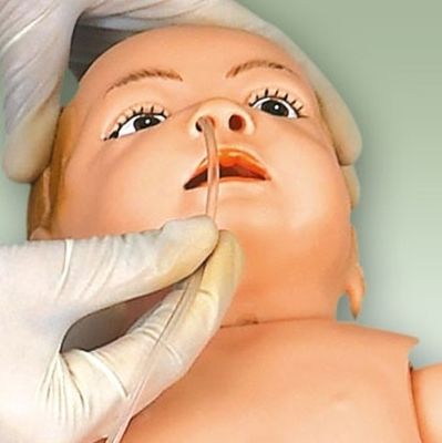 Muñeco de entrenamiento de lactancia y intubación para recién nacidos Hospital Especial para Mujeres y Niños
