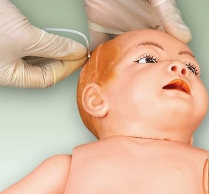 Muñeco de entrenamiento de lactancia y intubación para recién nacidos Hospital Especial para Mujeres y Niños