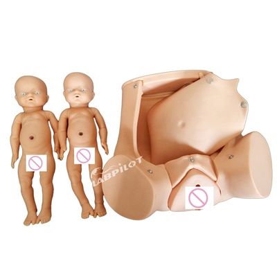 Mujer embarazada maniquí muñeco para bebés Matrona modelo de entrenamiento para el parto con PVC avanzado