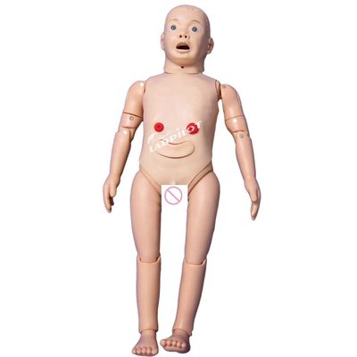 Niños Cuidados maniquí PVC avanzado maniquí de enfermería de 3 años de edad para la formación pediátrica
