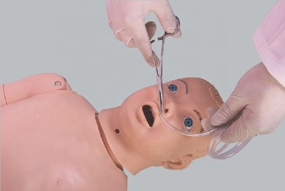 Niños Cuidados maniquí PVC avanzado maniquí de enfermería de 3 años de edad para la formación pediátrica