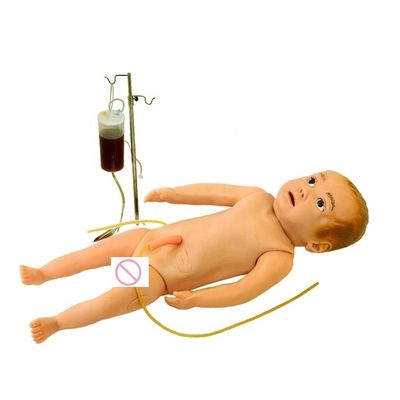 Muñeco de amamantamiento para bebés multifuncional para entrenamiento de venenictura de cuerpo completo