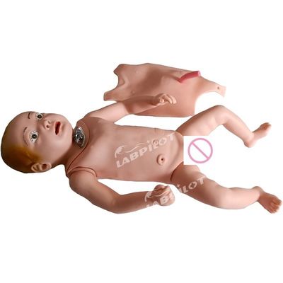 Traqueotomía infantil pediátrica Cuidado de enfermería Modelo de maniquí para simulación realista