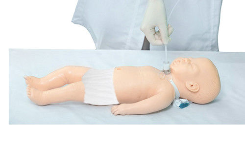 Traqueotomía infantil pediátrica Cuidado de enfermería Modelo de maniquí para simulación realista