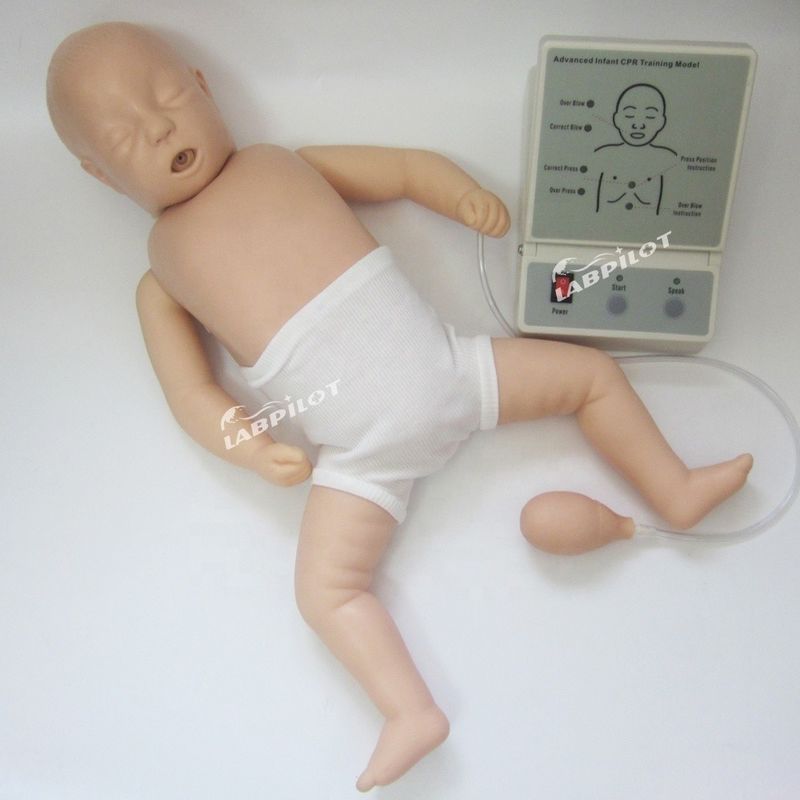PALS maniquí para el niño básico CPR Capacitación de enfermeras para bebés Cuidado de la práctica médica maniquí