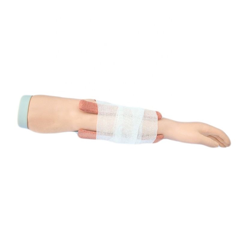 Manual de primeros auxilios avanzado de PVC para el tratamiento de fracturas de antebrazo